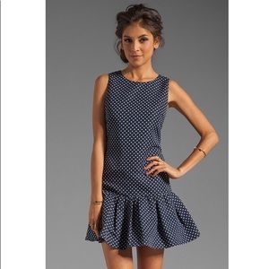 Juicy Couture flirty dots sleeveless dress